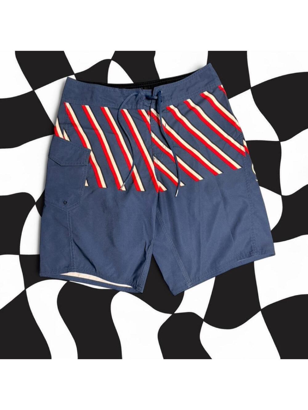 Volcom blue board shorts
